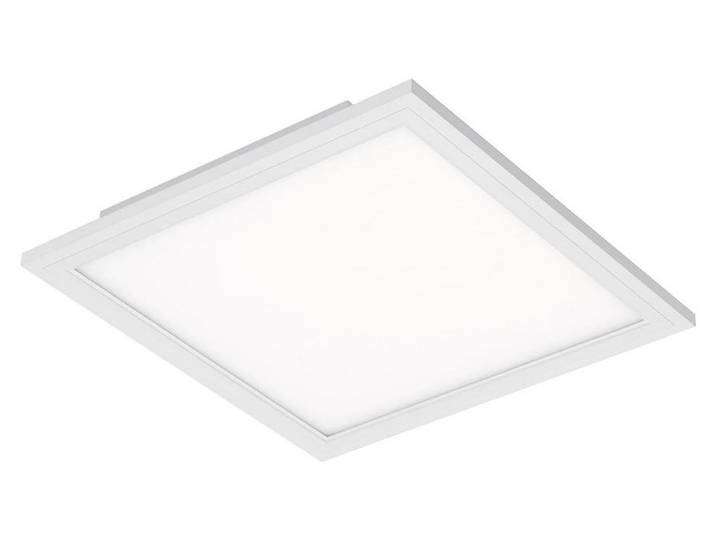 BRILONER Simple LED Panel, Neutralweißes Licht, weiß, 29,5 x 29,5 x 5,5 cm