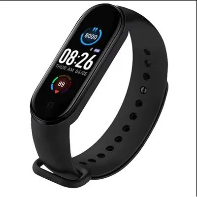 Top Demand Picks M4 Smart Watch Band, Heart Rate, Blood Pressure & Activity Tracker For Daily Wellness black