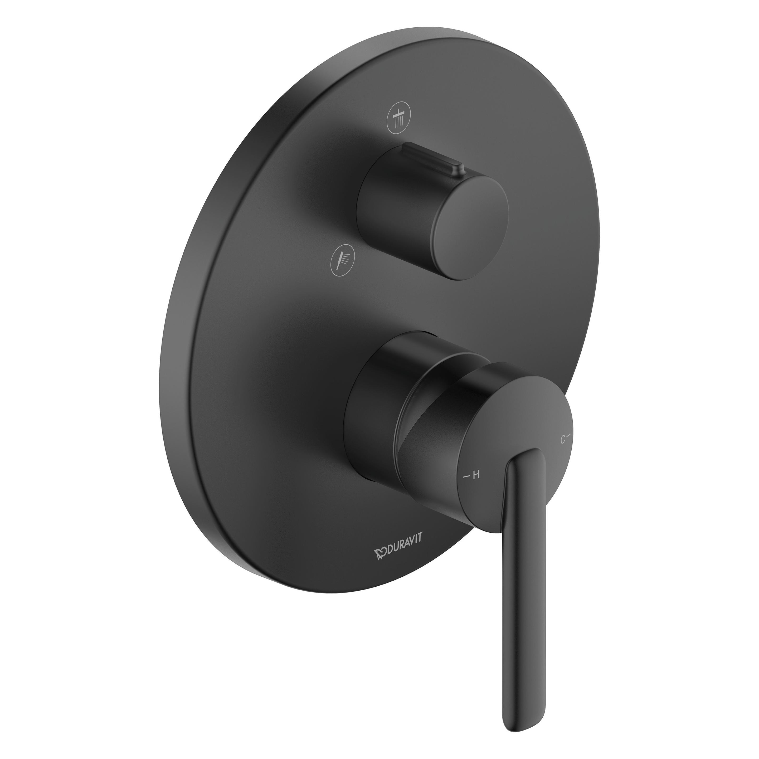 Duravit Duvarit Balcoon Mitigeur monocommandé pour douche, montage encastré, 170x200 mm, BA4210012046 (BA4210012046)