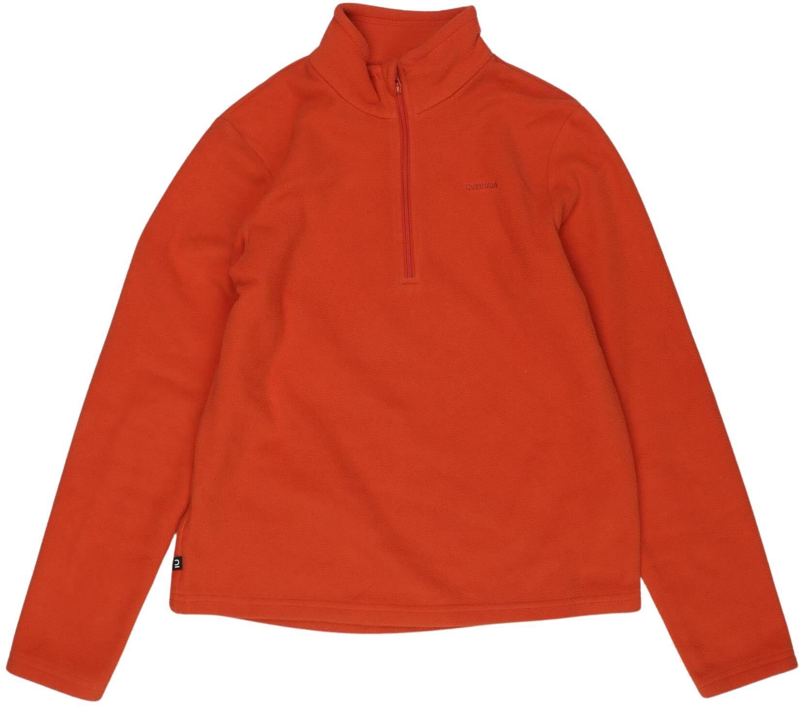 quechua Mädchen Kapuzenpullover oder Sweater, Orange, Gr. EU 158, Synthetik - Second Hand