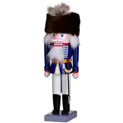 KWO Erzgebirge Nussknacker Britischer Husar Höhe 29 cm
