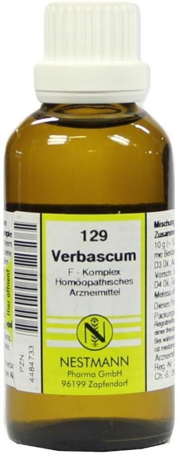 Verbascum F Komplex Nummer 129 Dilution 50ml