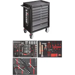 VIGOR Werkstattwagen Series L, mit Sortiment, V4219, Anzahl Werkzeuge: 248
