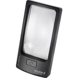 Eschenbach XM0101 ocularX M1 Handlupe Vergrößerungsfaktor: 2 x Linsengröße: (L x B) 114 mm x 70 mm