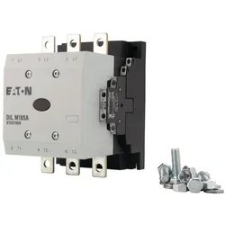 Eaton 139540 Leistungsschütz, 380 V 400 V 90 kW, 2 S, 2 Ö, RDC 24: 24 - 27 V DC, Gleichstrombetätigung, Schraubanschluss DILM185A/22(RDC24)