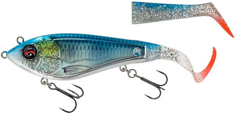 Savage Gear Deviator Tail-20cm-Blue Chrome