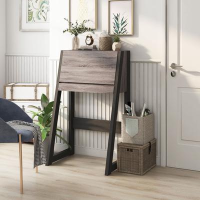 Furniture of America Dol Contemporary 26-inch Wood Compact Computer Desk
