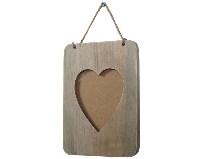 BILDERRAHMEN SHABBY-LOOK rechteckig Grau