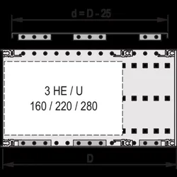 Schroff Abdeckblech 24560081 (VE2)