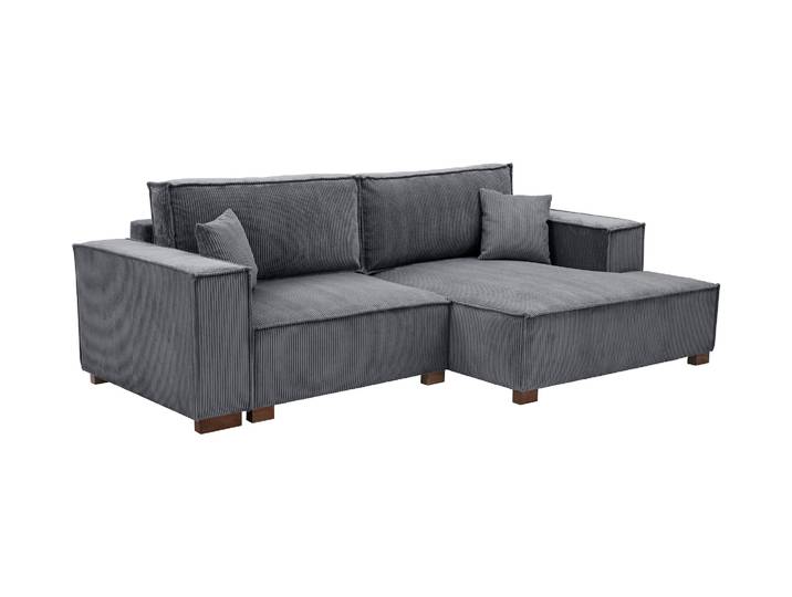 Tchibo - Sofa 2-Sitzer mit Auszugsbett links - 253x150x87cm - anthrazit -
