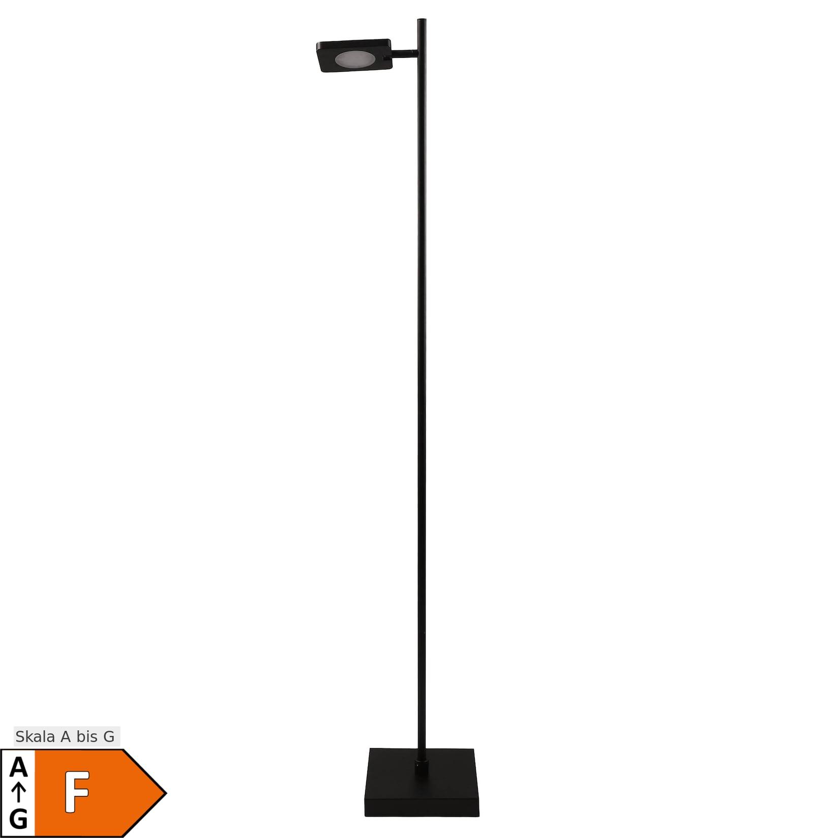 Näve LED Akku-/ Stehleuchte "LUPA" H:135cm schwarz