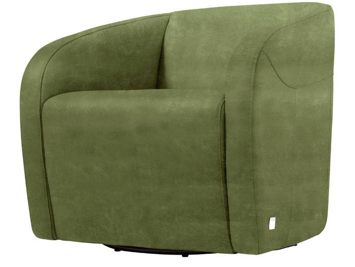Sessel EGOITALIANO Charlottaas Clubsessel, Designsessel, modern und zeitlos, bequem , grün (kiwi), B:73cm H:73cm T:76cm, 100% Polyester. Wasser- und Schutzabweisend., Sessel, Sessel, drehbar, kompakte Stellmasse, Solitärsessel