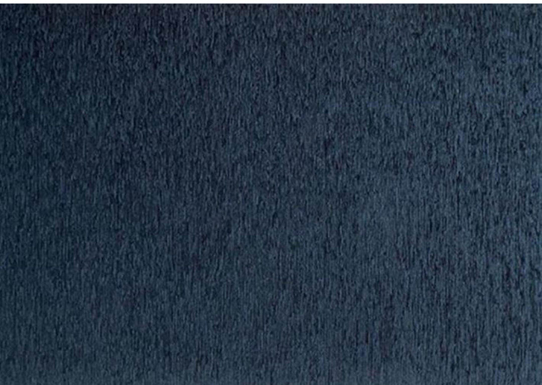 17 Stories Eriana Upholstered Velvet Headboard Blue Double (4'6)