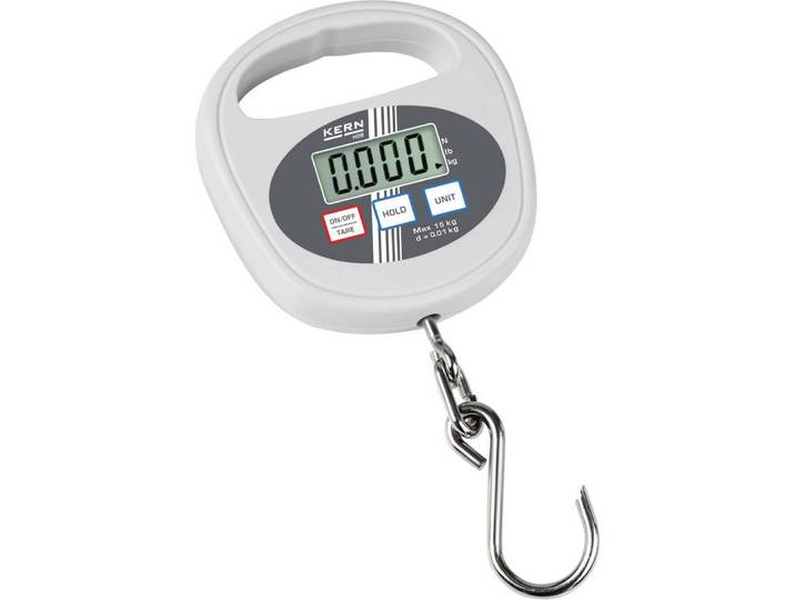 Kern Kofferwaage Hängewaage HDB 10K-2XL, Kalibrierbar, Mit Haken