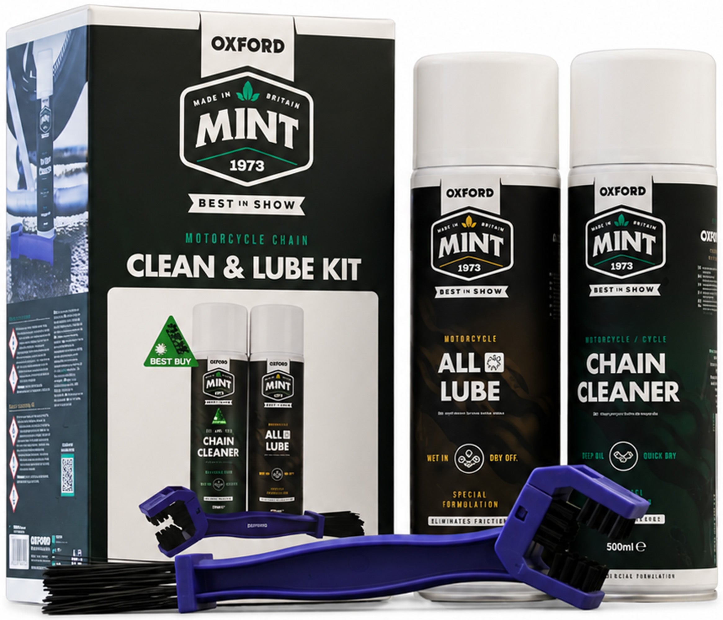 Oxford Mint Ketten- und Schmiermittel Set OC500