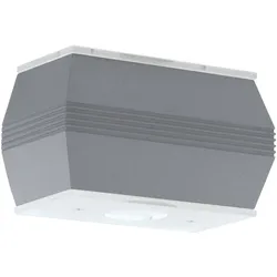 LED 10 Watt Außen Lampe ALU Wand Strahler Grundstück Glas Up Down Beleuchtung Eglo 93485