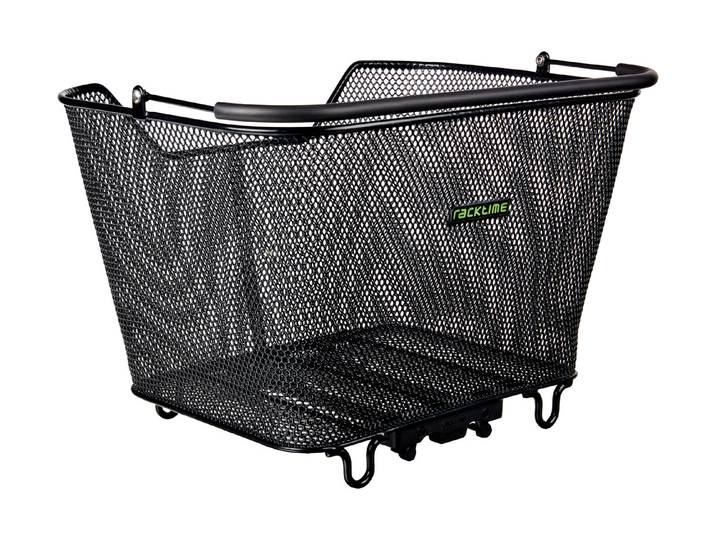 Racktime Gepäckträgerkorb Schwarz 43 × 29 × 31 cm 23 l
