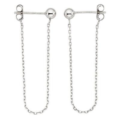 Paar Ohrstecker "Schmuck Geschenk Silberohrringe", silberfarben, ANISTON JEWELRY & WATCHES, Ohrringe, Damen, Silber 925 (Sterlingsilber)