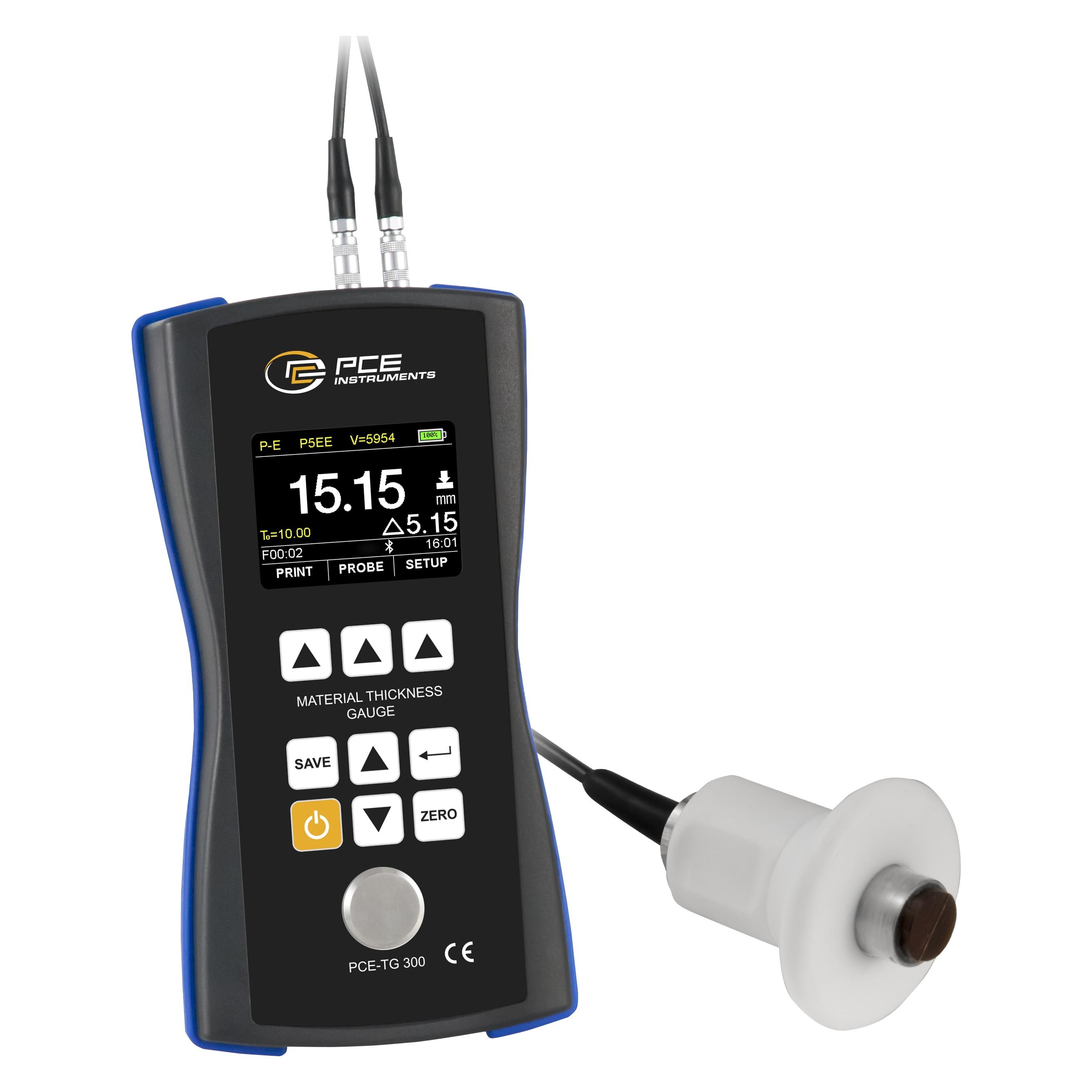 PCE Instruments Dickenmessgerät (Schichtdickenmessgerät) (PCE-TG 300-HT5)