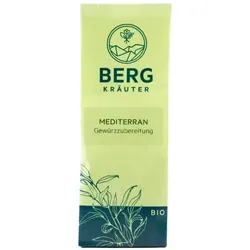 Bergkräuter Mediterrane Gewürzzubereitung bio