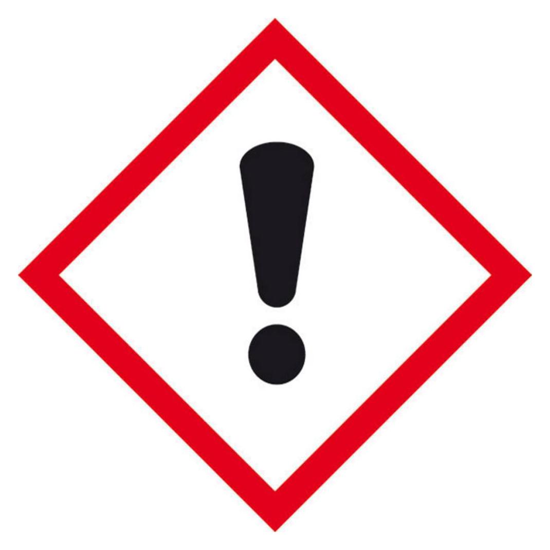 Wolk 39.B1021 GHS-Gefahrenpiktogramm 07 Ausrufezeichen Hygiene und Abstand (39.B1021)
