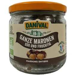 Ganze Maronen - süß und fruchtig Glas 200g