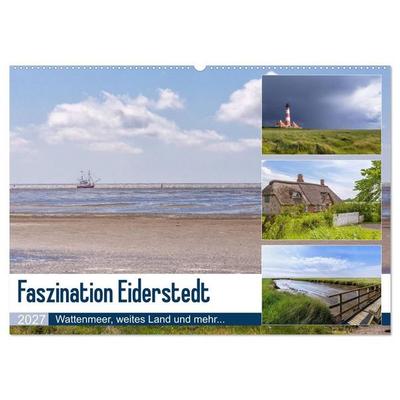 Faszination Eiderstedt (Wandkalender 2027 DIN A2 quer), CALVENDO Monatskalender