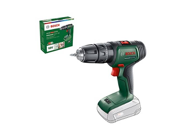 Bosch Perceuse à percussion sans-fil UniversalImpact 18V Outil sans fil polyvalent\, compact et puissant pour tous les projets UniversalImpact 18V Outil Seul CG Second choix
