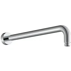 AqvaZone AqvaShower Wandarm 035554750 400 mm, rund, 1/2 Zoll Außengewinde x 1/2 Zoll Außengewinde, chrom