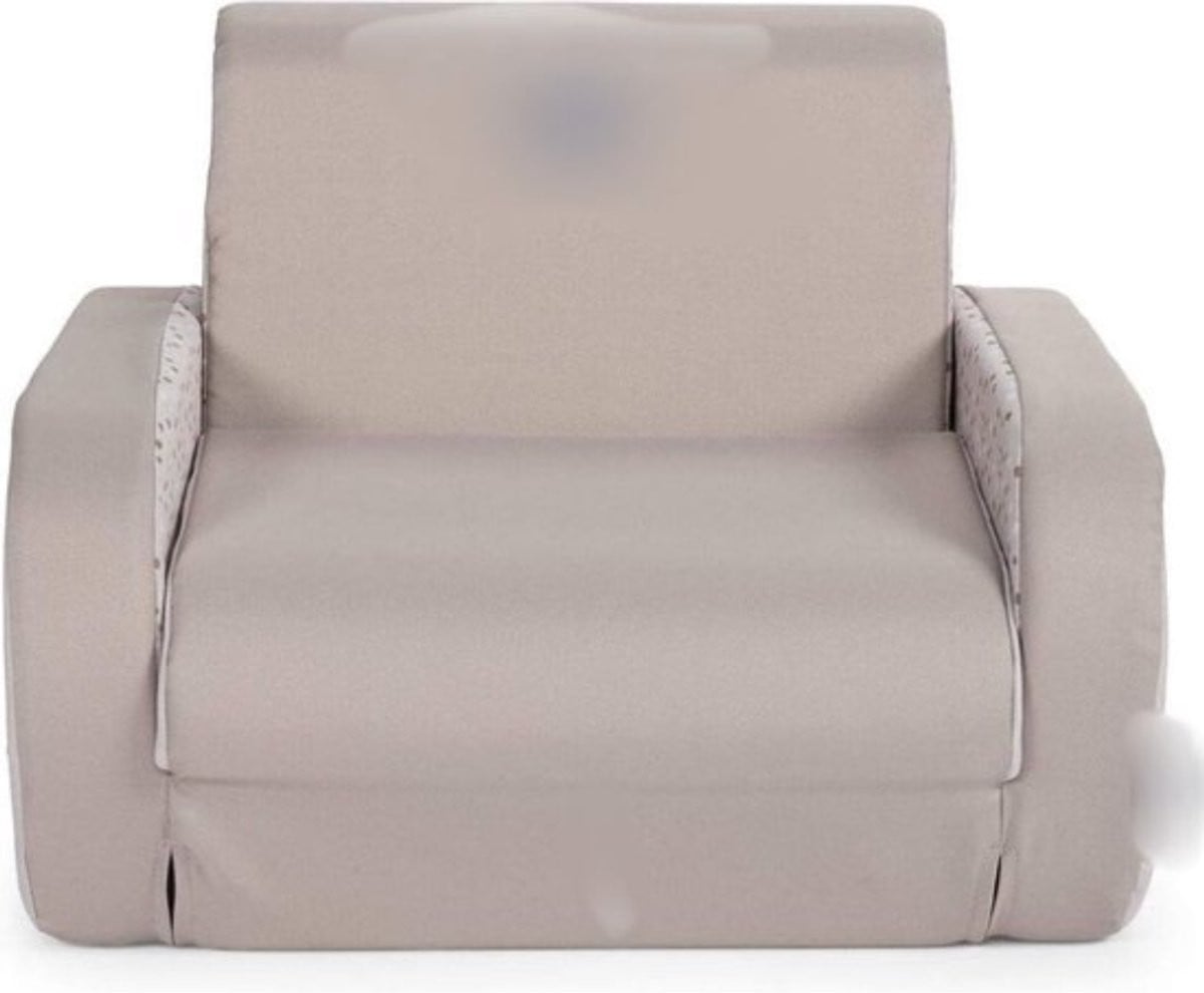Thuys Luxe Slaapfauteuil en Slaapbank voor 1 Persoon - Grijs - Scandinavisch Design