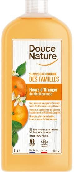 Douce Nature Champú gel Azahar Bio 1 L