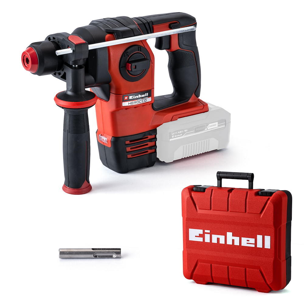 EINHELL Akku-Bohrhammer HEROCCO 18/20, Solo, in E-Box 10012029