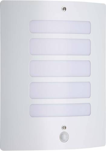 Brilliant Todd 47698/05 Außenwandleuchte mit Bewegungsmelder E27 60W Weiß