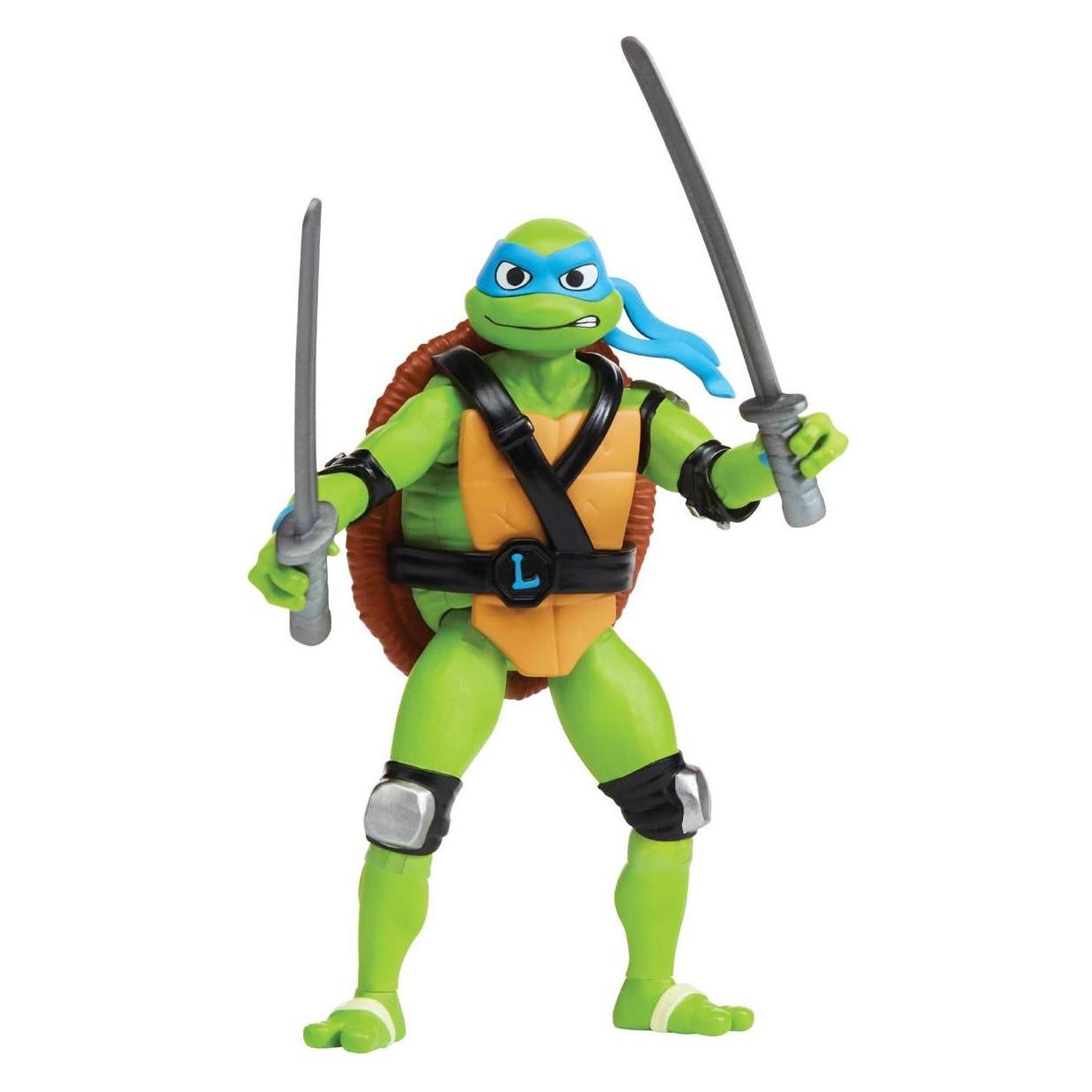 Teenage Mutant NT Turtles Mutant Mayhem - Basic Figures 12cm - Shell Spin Leo (1308307)