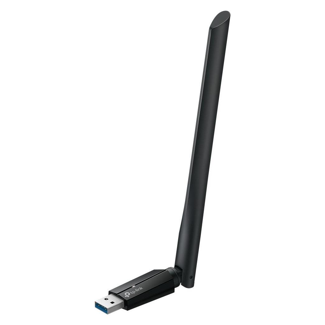 TP-Link Archer TBE400U Plus BE6500 Tri-Band Wi-Fi 7 High Gain Wireless USB Adapter (USB, USB 3.0) (Archer TBE400U Plus)