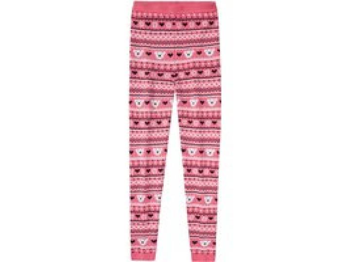 PEPPERTS!® Legging tricoté de Noël pour fille (rose, 12-14 ans)
