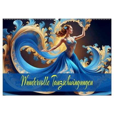 Wundervolle Tanzschwingungen (Wandkalender 2027 DIN A2 quer), CALVENDO Monatskalender