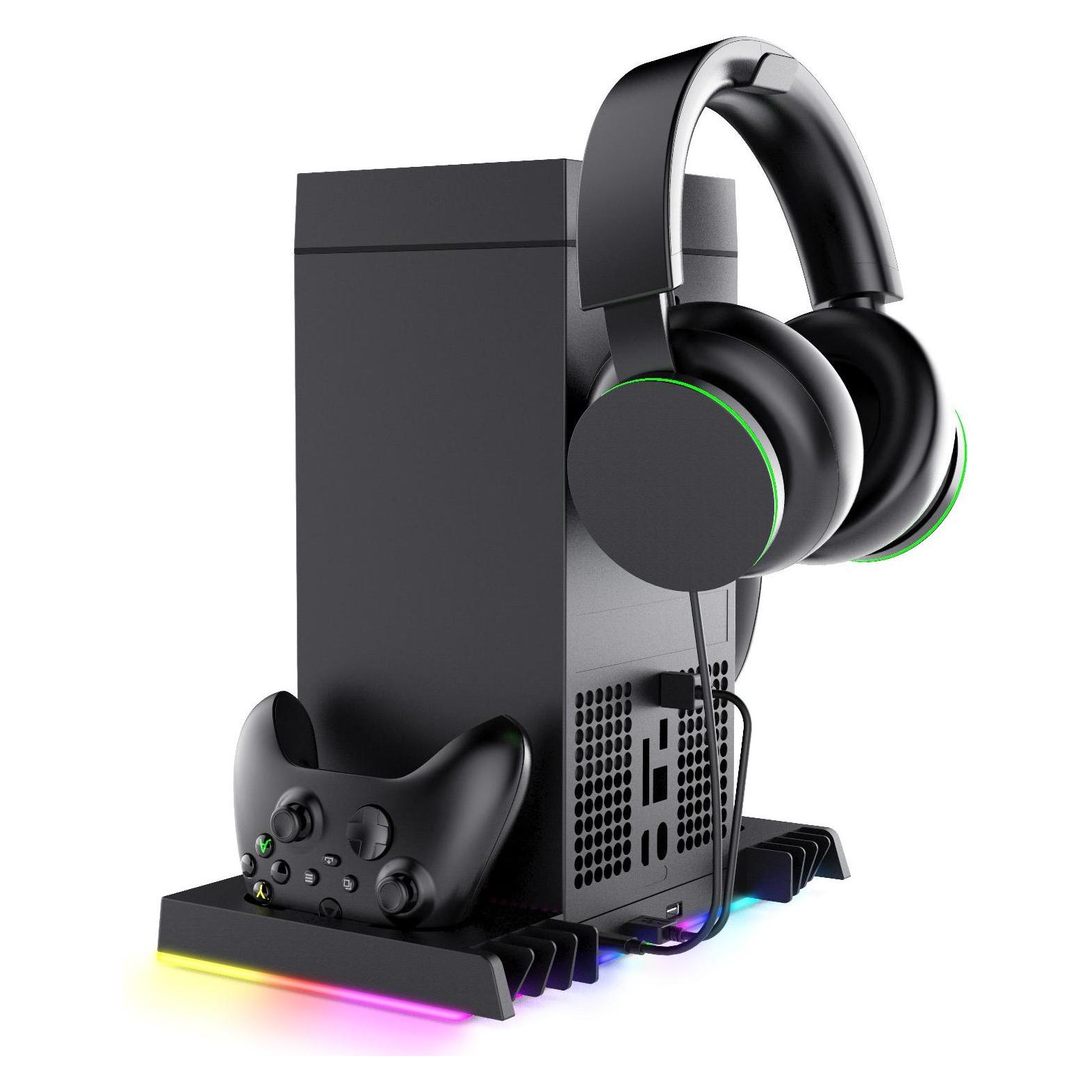 - iPega XBX024S Multifunctional Charging RGB Stand with Cooling for Xbox (Damaged Package) (57983122930)