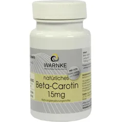 Beta Carotin 15mg Natürlich 100 ST