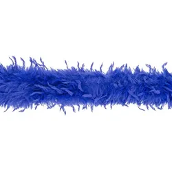 Plüschboa "Federtraum", blau