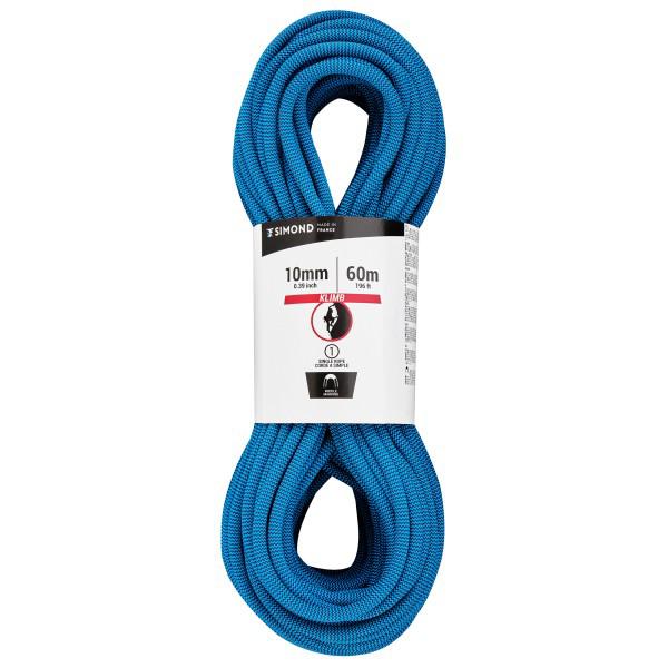 Simond - Rope Klimb 10.0 mm - Einfachseil Länge 70 m blau