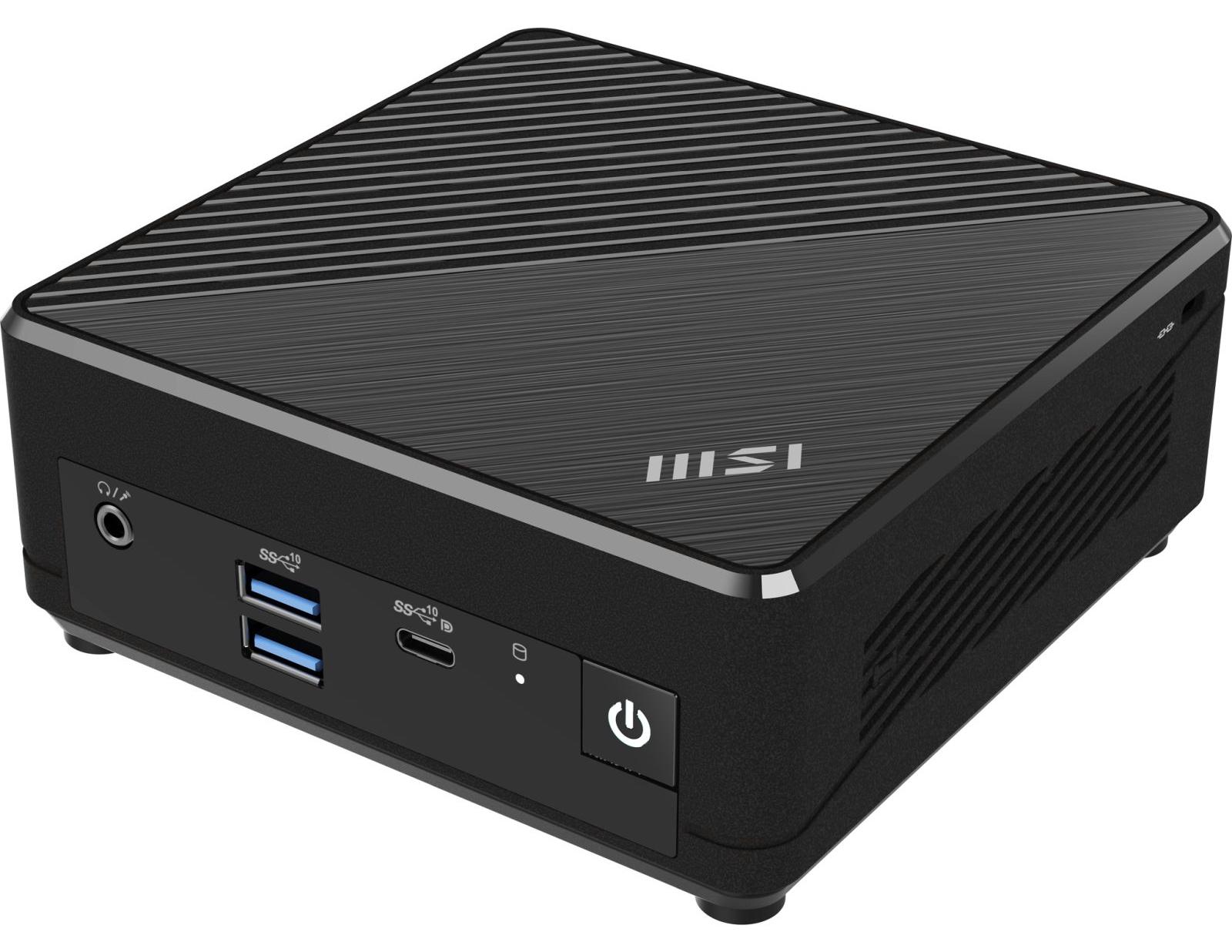 MSI Cubi N ADL S-254AT, Intel N, N200, 4 GB, DDR4-SDRAM, 128 GB, Windows 11 Pro