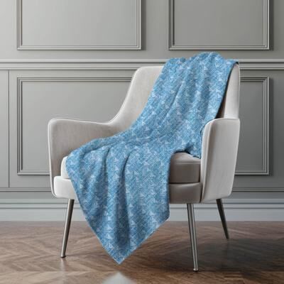 Addison Rugs Premium Machine Washable Modern Boho Sherpa Throw Blanket