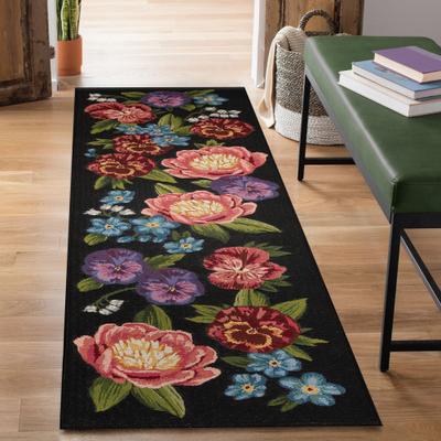 Lush Decor Marina Secret Garden Indoor/Outdoor Area Rug