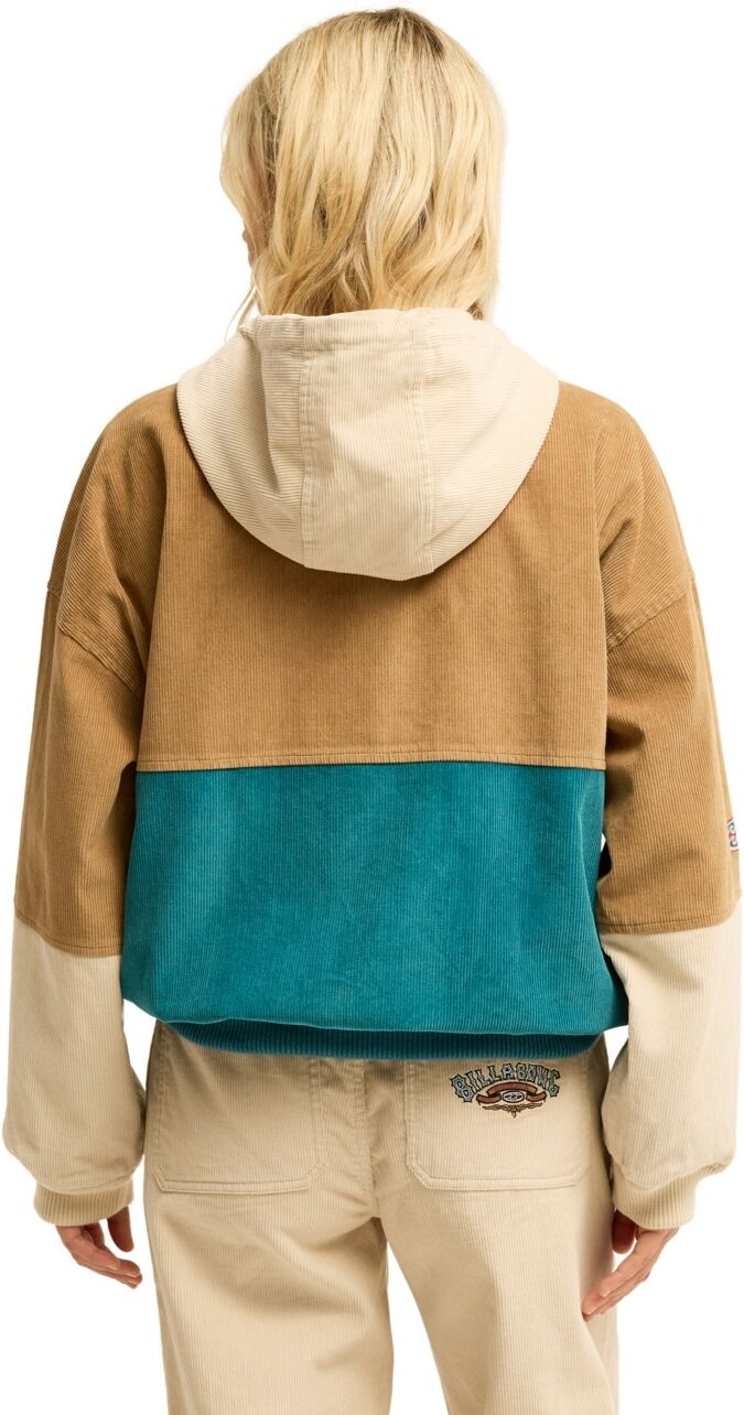 Outdoorjacke BILLABONG "Since 73 Set The Tone", Damen, Gr. XS, braun (colonial blau), Obermaterial: 100% Baumwolle., Jacken Outdoorjacke colonial blau XS