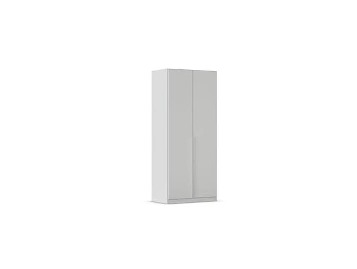 Rauch Möbel Alabama, Kleiderschrank, Farbe Seidengrau, Breite 91 cm
