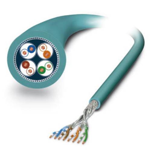 Phoenix Contact 1403662 Netzwerkkabel PUR halogenfrei 4 x 2 x 0.14mm² Wasserblau 1St.