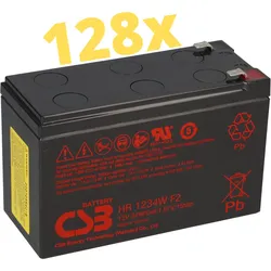 APC SILCON SL20KHB2 Hochstrom-Akkusatz – 128x CSB HR1234W 12V AGM
