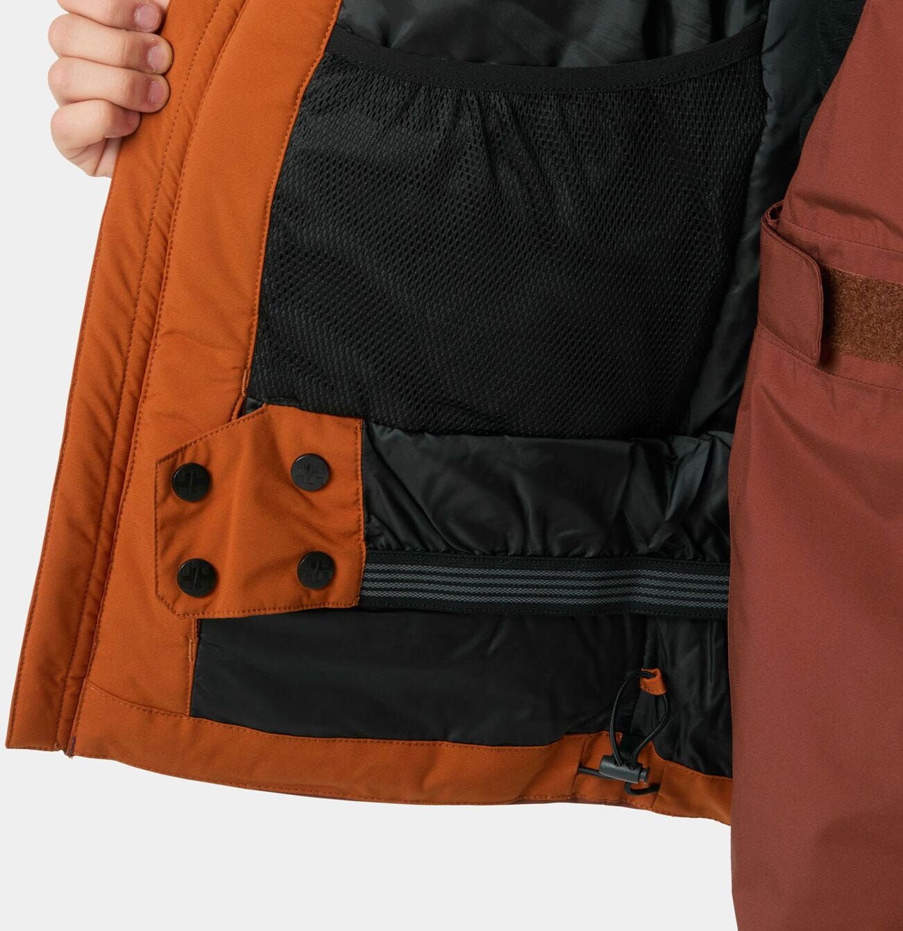 Helly Hansen Juniors' Alpha Ski Jacket - Brown - 12