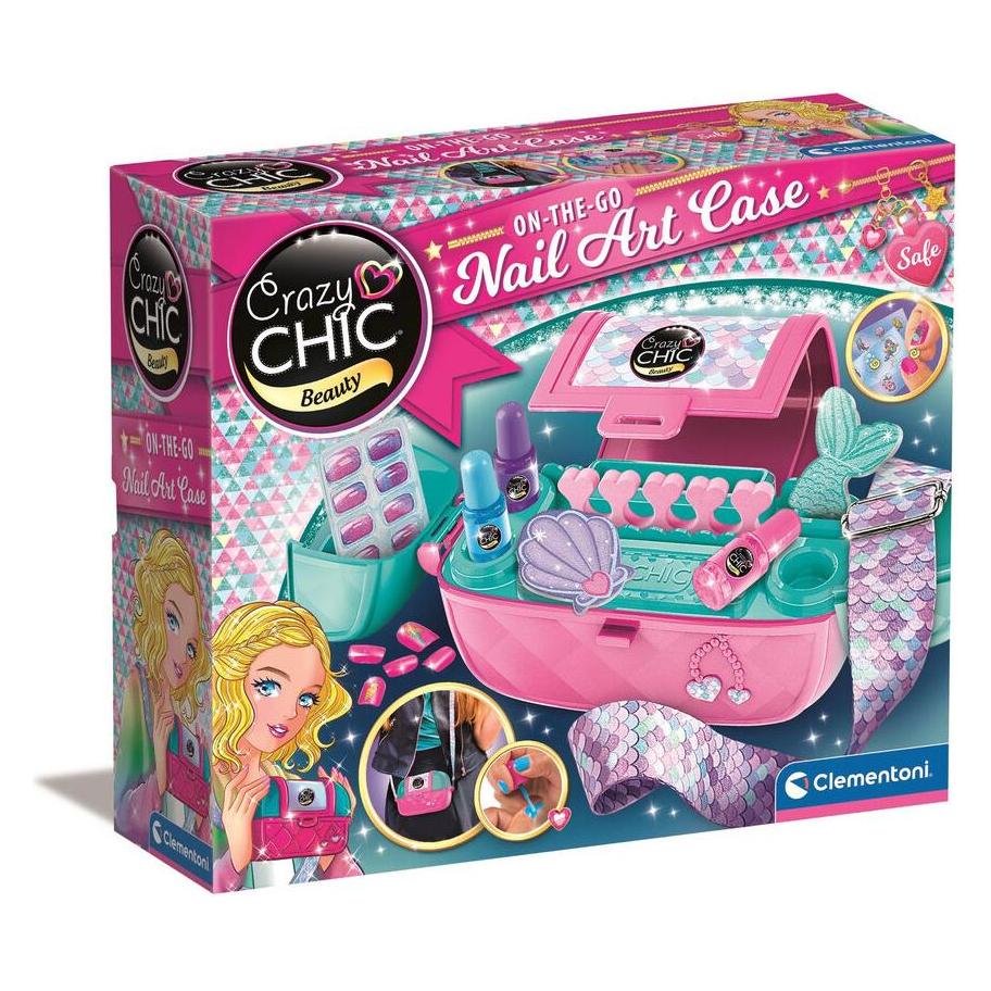 Clementoni Crazy Chic Mobiles Nagelstudio in der Handtasche 18217 (64568278)